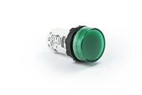 MB Serisi Plastik LED'li 24V AC/DC Yeşil 22 mm Sinyal